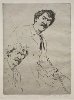 James MacNeill Whistler. Creator: Mortimer Menpes (British, 1860-1938)