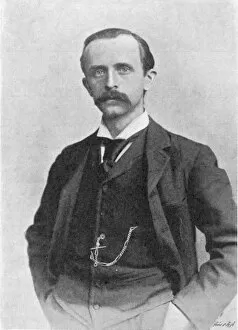 Barrie Gallery: James Matthew Barrie (1860-1937), Scottish playwright and novelist, c1895