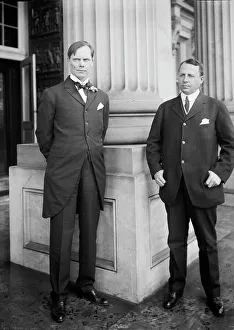 James Middleton Cox, Representative from Ohio, with Governor Sulzer of New York, 1912. Creator: Harris & Ewing. James Middleton Cox, Representative from Ohio, with Governor Sulzer of New York, 1912. Creator: Harris & Ewing