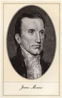 Gordon Ross Prints: James Monroe, fifth President of the United States