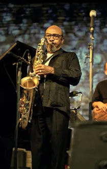 Brecon Prints: James Moody, Brecon Jazz Festival, Brecon, August 12, 2005. Artist: Brian O Connor