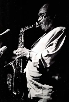 Moody Prints: James Moody, Ronnie Scotts, London, 1988. Artist: Brian O Connor