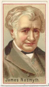 James Hall Nasmith Prints: James Nasmyth, printers sample for the Worlds Inventors souvenir album (A25