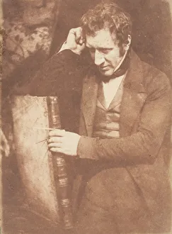 James Hall Nasmith Prints: James Nasmyth (Steam Hammer), 1843-47. Creators: David Octavius Hill, Robert Adamson