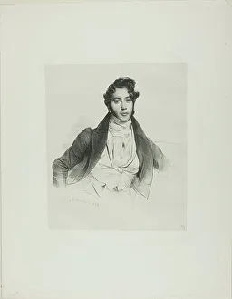Deveria Achille Prints: James Parry, 1828. Creator: Achille Deveria