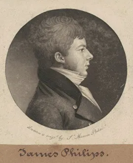 James Philips, 1802. Creator: Charles Balthazar Julien Fevret de Saint-Memin