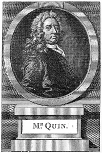 James Quin, 18th century English actor, 1886