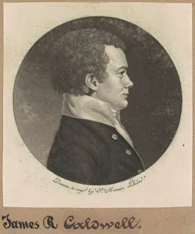 Midshipman Prints: James R. Caldwell, 1799. Creator: Charles Balthazar Julien Fevret de Saint-Mé