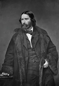 Diplomat Gallery: James R. Lowell, between 1855 and 1865. Creator: Unknown