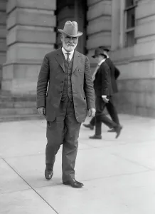 James R. Mann, Rep. from Illinois, 1913. Creator: Harris & Ewing. James R. Mann, Rep. from Illinois, 1913. Creator: Harris & Ewing