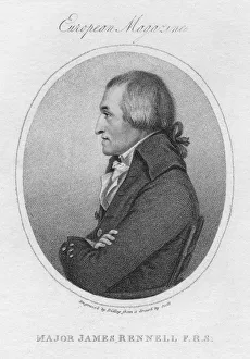 Surveying Prints: James Rennell, British geographer, 1802