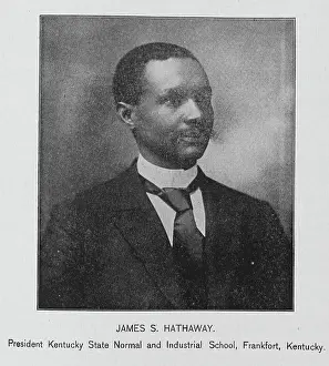 Publisher Prints: James S. Hathaway; President Kentucky State and Industrial School