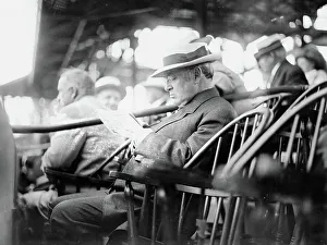 Vice President Prints: James S. Sherman, Wm. Taft's Vice President - first Vice President to throw out a ball
