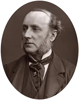 Sant Prints: James Sant, RA, Principal Painter in Ordinary to the Queen, 1877. Artist: Lock & Whitfield