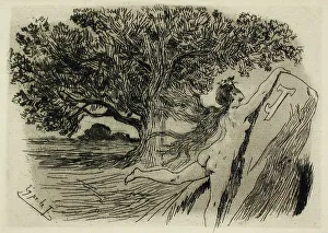 Rops Felicien Prints: James Tobynn, 1875. Creator: Félicien Rops