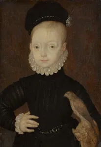 Falconry Prints: James VI and I (1566-1625), King of Scotland