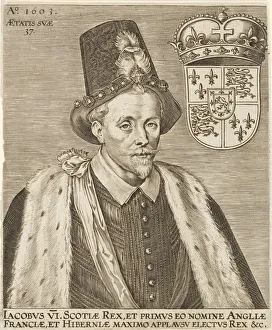 House Of Stuart Prints: James VI of Scotland and James I of England