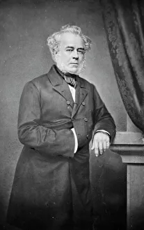Diplomat Gallery: James Watson Webb, between 1855 and 1865. Creator: Unknown