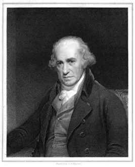 Ce Wagstaff Gallery: James Watt, Scottish engineer, (1833).Artist: CE Wagstaff