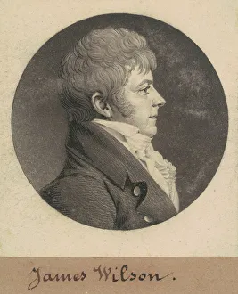 James Wilson Prints: James Wilson, 1809. Creator: Charles Balthazar Julien Fevret de Saint-Memin