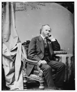 James Wilson Grimes of Iowa, between 1860 and 1875. Creator: Unknown