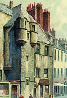Chimneys Prints: Jamesone's House, Schoolhill, 1898