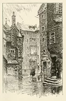 Hodder And Stoughton Gallery: Jamess Court, Edinburgh, 1928. Creator: WH Caffyn