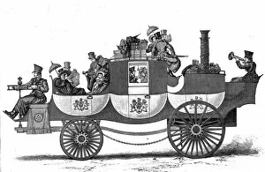 James's Steam Carriage, 1810, 1888. Creator: Unknown