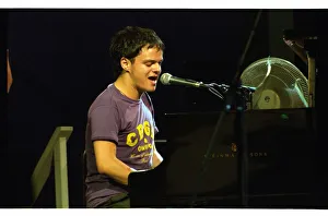Jamie Cullum, Brecon, 2003. Artist: Brian O Connor