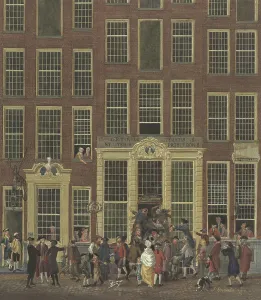 Desperation Prints: Jan de Groot's bookshop and lottery office in the Kalverstraat in Amsterdam