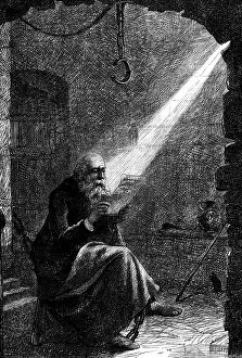 Jan Huss, heretical Bohemian theologian, 1866. Artist: Charles Joseph Staniland