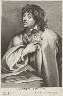 Jan Lievens, probably 1626/1641. Creator: Lucas Vorsterman
