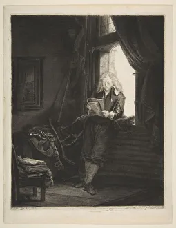 Politic Prints: Jan Six, 1647. Creator: Rembrandt Harmensz van Rijn