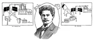 Invention Prints: Jan Szczepanik and his marvellous invention, 1898. Creator: Unknown