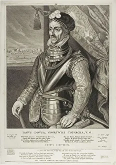 Cornelis Visscher Prints: Jan van der Does, Baron of Nortwijk