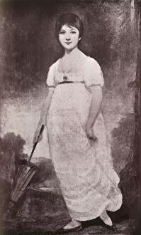 Charles Robert Leslie Fletcher Collection: Jane Austen, c1789, (1919)