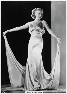 Blonde Prints: Jane Hamilton, American film actress, c1938