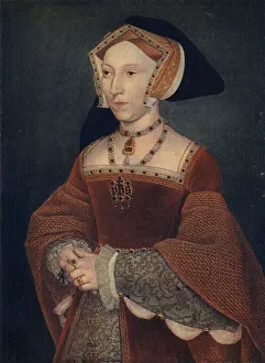 Jane Seymour, 1536-1537, (1909). Artist: Hans Holbein the Younger Jane Seymour, 1536-1537, (1909). Artist: Hans Holbein the Younger