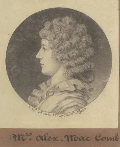 Janette Marshall Macomb, 1797. Creator: Charles Balthazar Julien Fé