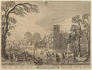 Jan Vanden Velde Prints: January. Creator: Jan van de Velde II