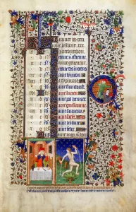 Aquarius Collection: January, early 15th century