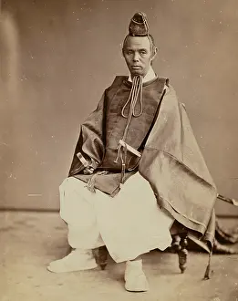 Commissary Prints: Japanese ambassador, c1865. Creator: Nadar