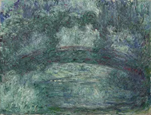 The Japanese bridge, 1919-1924. Artist: Monet, Claude (1840-1926) The Japanese bridge, 1919-1924. Artist: Monet, Claude (1840-1926)