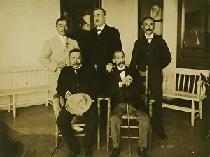 Advisor Prints: Japanese envoys Kogoro Takhira (seated)
