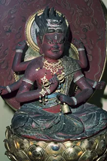 Limb Prints: Japanese figure of the Adibuddha Aizen-Myo-O