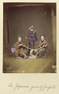Shinichi Suzuki I Prints: A Japanese game of forfeits, about 1873-1883. Creator: Shinichi Suzuki I