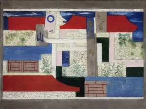 Czechia Prints: Japanese Garden, 1923. Creator: Styrsky, Jindrich (1899-1942)