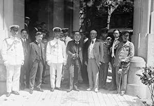 Mission Prints: Japanese Mission To U.S. 1917. Creator: Harris & Ewing