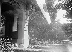 Mission Prints: Japanese Mission To U.S. - Arrival at Residence
