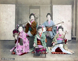 Images Dated 20th February 2007: Japanese musicians